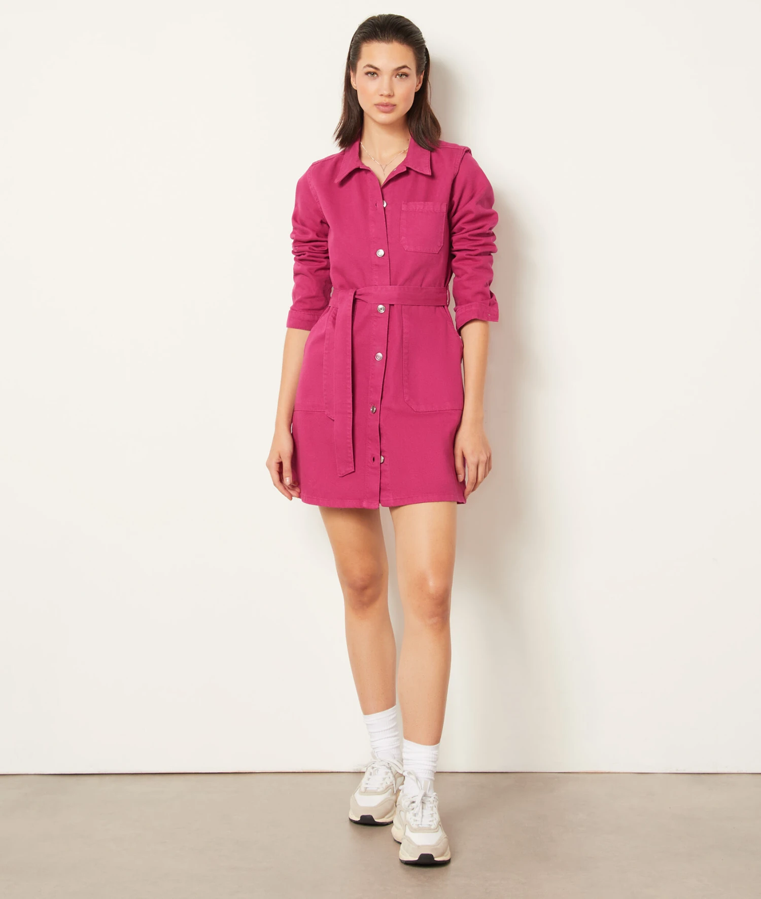 Robe En Jean à Nouer 3 Robe En Jean à Nouer – Image 3