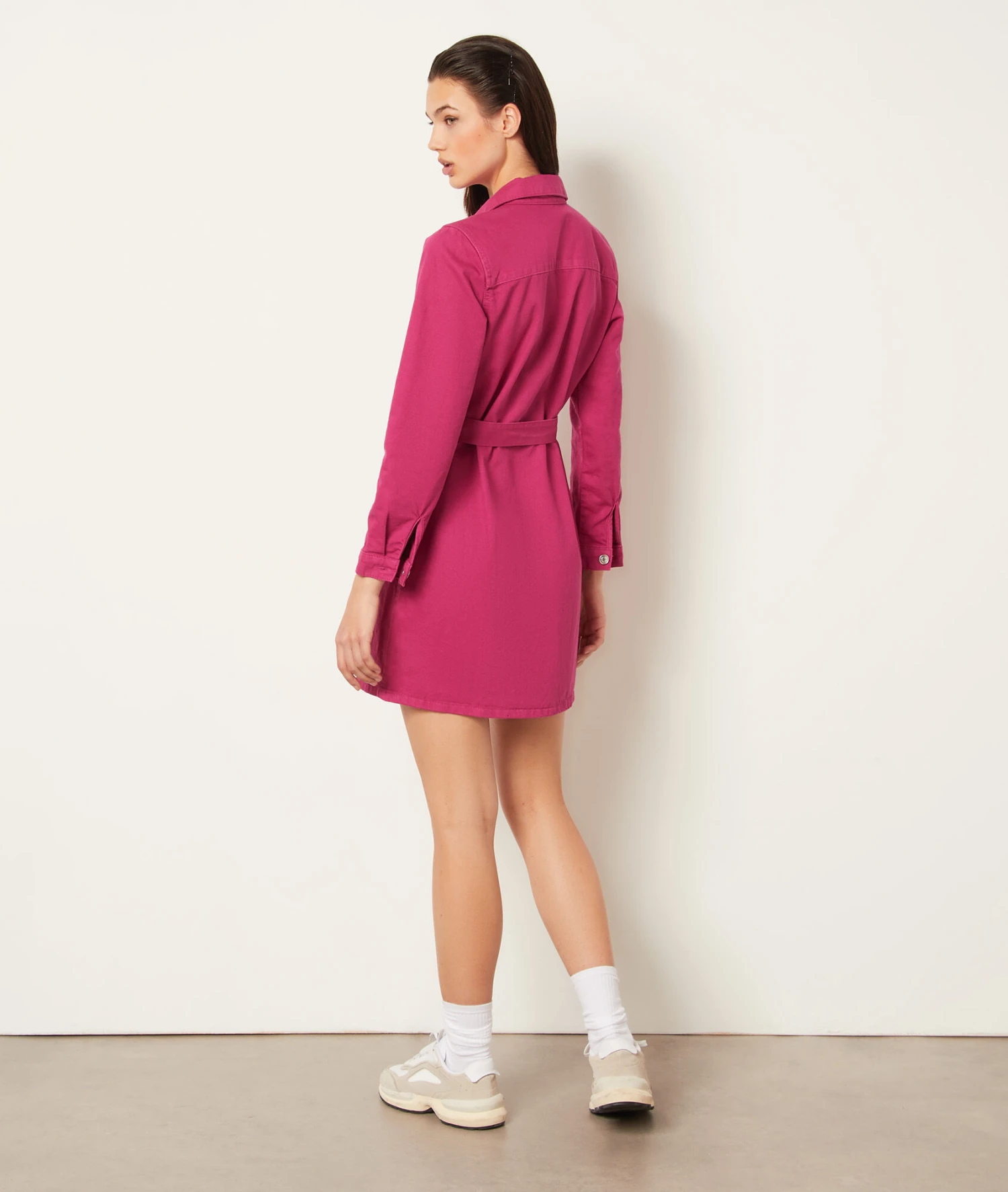 Robe En Jean à Nouer 2 Robe En Jean à Nouer – Image 2