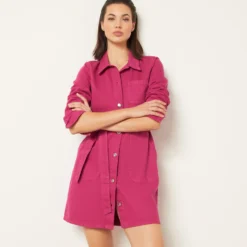 Robe En Jean à Nouer 9 Robe En Jean à Nouer -Magasin De Lingerie Etam 654024472 c