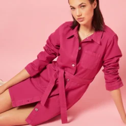 Robe En Jean à Nouer