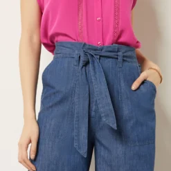 Pantalon Façon Denim 8 Pantalon Façon Denim -Magasin De Lingerie Etam 654025525 b