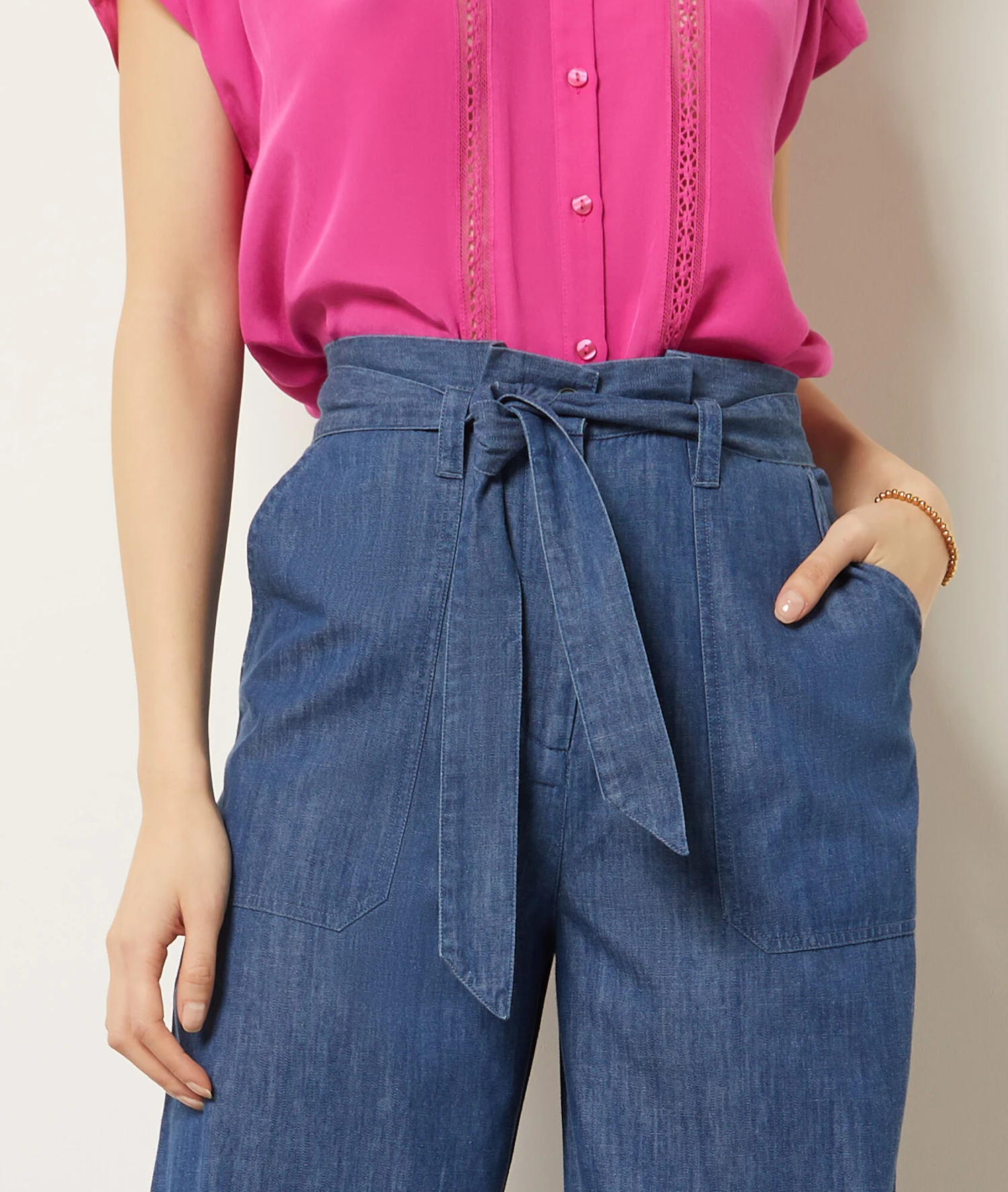 Pantalon Façon Denim 4 Pantalon Façon Denim – Image 4