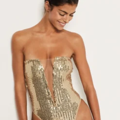 Body Sequin Décolleté Plongeant 7 Body Sequin Décolleté Plongeant -Magasin De Lingerie Etam 654026897 6