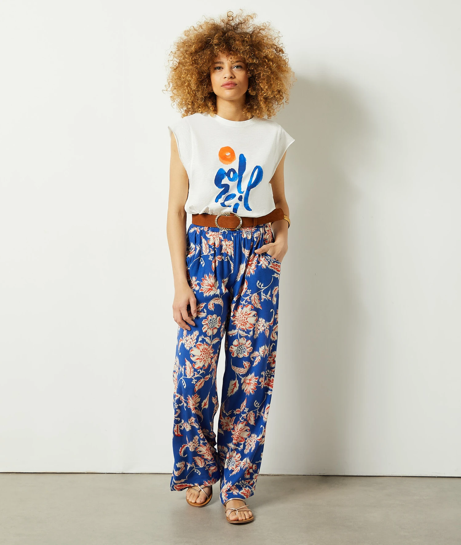 Pantalon Fluide Imprimé 3 Pantalon Fluide Imprimé – Image 3