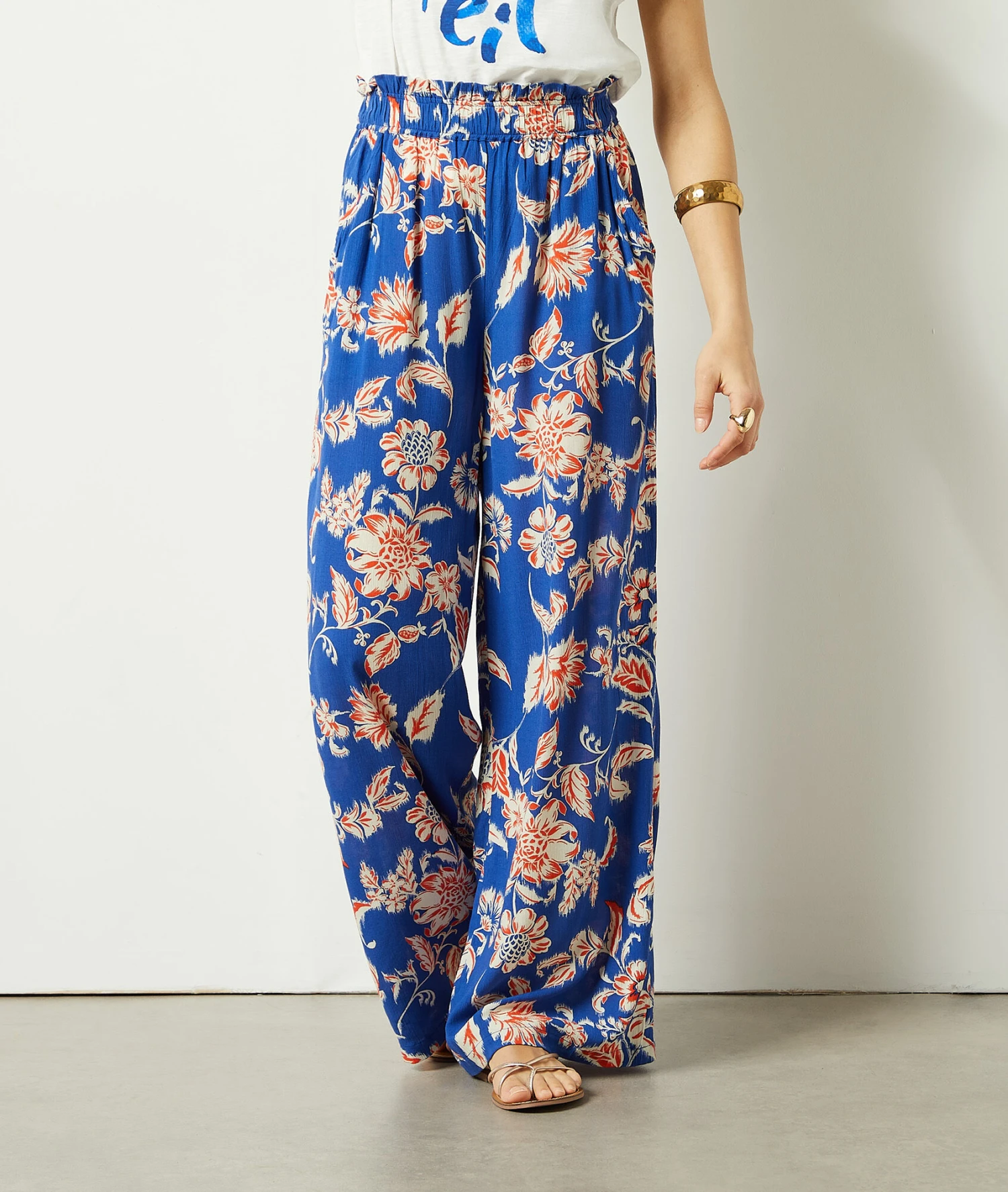 Pantalon Fluide Imprimé 2 Pantalon Fluide Imprimé – Image 2