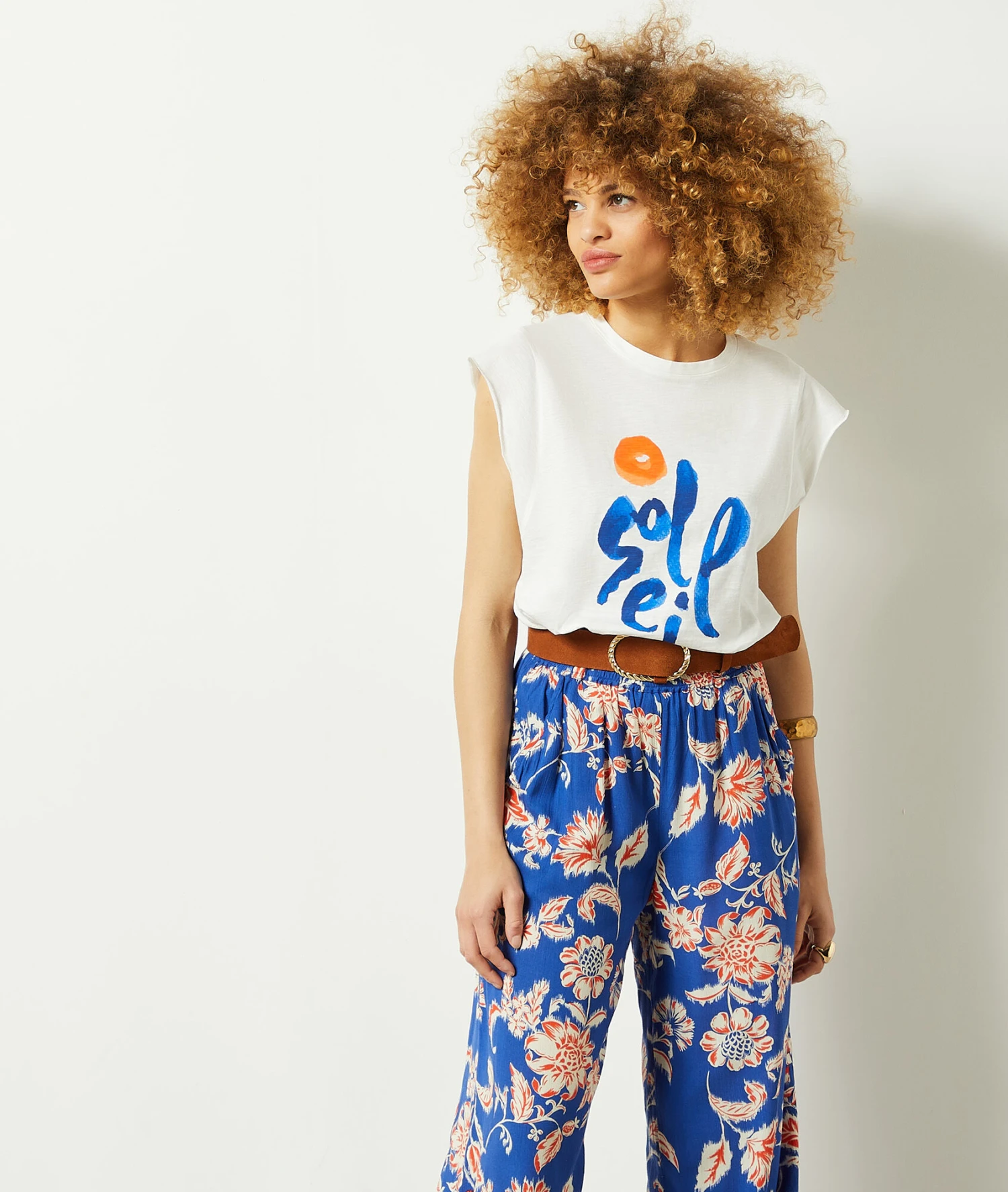 Pantalon Fluide Imprimé 5 Pantalon Fluide Imprimé – Image 5