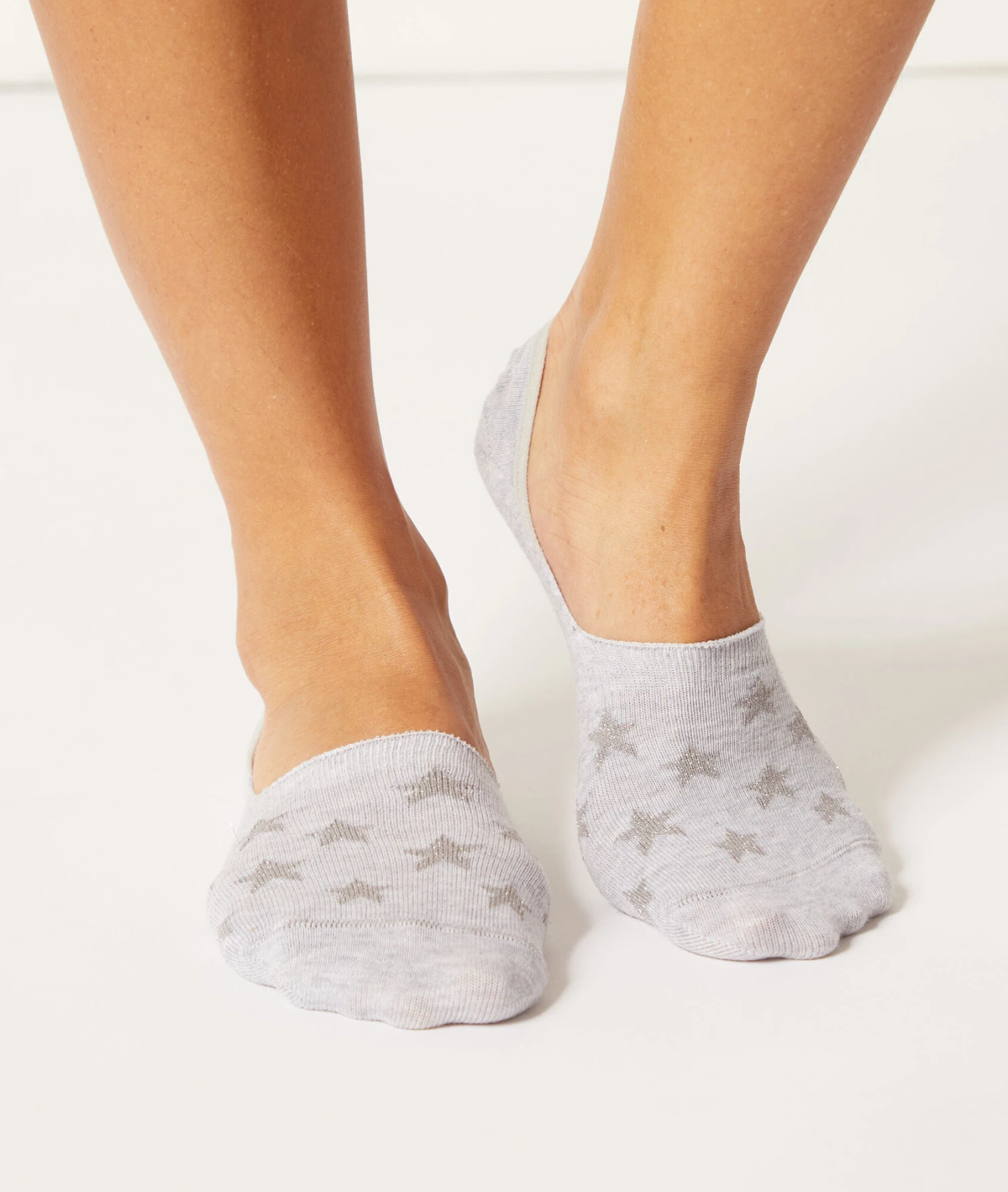 Lot De 2 Paires De Chaussettes Invisibles 2 Lot De 2 Paires De Chaussettes Invisibles – Image 2