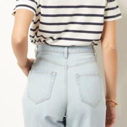 Jean Coupe Carotte 100% Coton 8 Jean Coupe Carotte 100% Coton -Magasin De Lingerie Etam 654031820 b