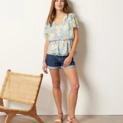 Short En Jean 100% Coton -Magasin De Lingerie Etam 654032123 6