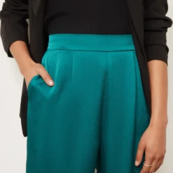 Pantalon Fluide Satiné -Magasin De Lingerie Etam 654034545 b