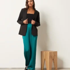 Pantalon Fluide Satiné -Magasin De Lingerie Etam 654034545 x