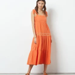 Robe Longue à Nouer 7 Robe Longue à Nouer -Magasin De Lingerie Etam 654037263 6