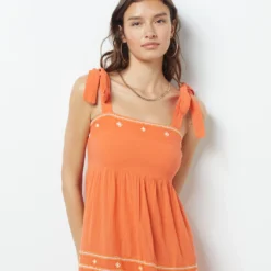 Robe Longue à Nouer 9 Robe Longue à Nouer -Magasin De Lingerie Etam 654037263 c