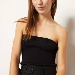 Bustier Côtelé En Maille -Magasin De Lingerie Etam 654038505 b