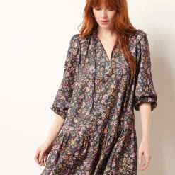 Robe Courte Imprimée -Magasin De Lingerie Etam 654038733 c