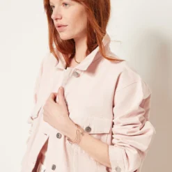 Veste En Jean Détails Brodés 9 Veste En Jean Détails Brodés -Magasin De Lingerie Etam 654040576 c