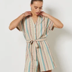 Combi-short 100% Coton 9 Combi-short 100% Coton -Magasin De Lingerie Etam 654044890 c