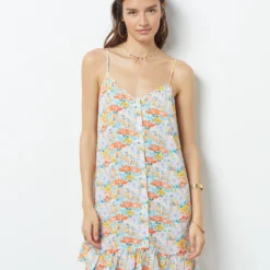 Robe à Bretelles Fleurie 9 Robe à Bretelles Fleurie -Magasin De Lingerie Etam 654050490 c