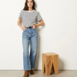 T-shirt à Rayures Manches Courtes 7 T-shirt à Rayures Manches Courtes -Magasin De Lingerie Etam 654052106 6