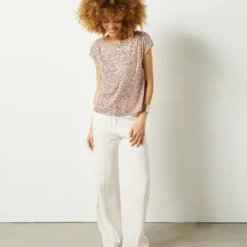 T-shirt Dos Nu à Sequins 7 T-shirt Dos Nu à Sequins -Magasin De Lingerie Etam 654052370 6