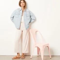 Veste En Jean 100% Coton -Magasin De Lingerie Etam 654054820 6