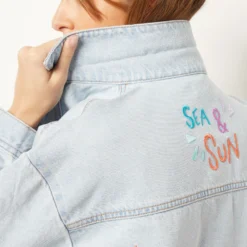 Veste En Jean 100% Coton -Magasin De Lingerie Etam 654054820 b