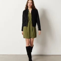 Veste Bomber En Velours Côtelé -Magasin De Lingerie Etam 654059605 c