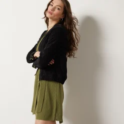 Veste Bomber En Velours Côtelé