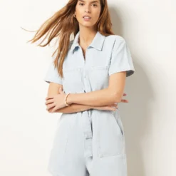 Combishort En Jean 100% Coton -Magasin De Lingerie Etam 654065920 c