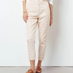 Jean Coupe Carotte Détails Broderies -Magasin De Lingerie Etam 654071539 c