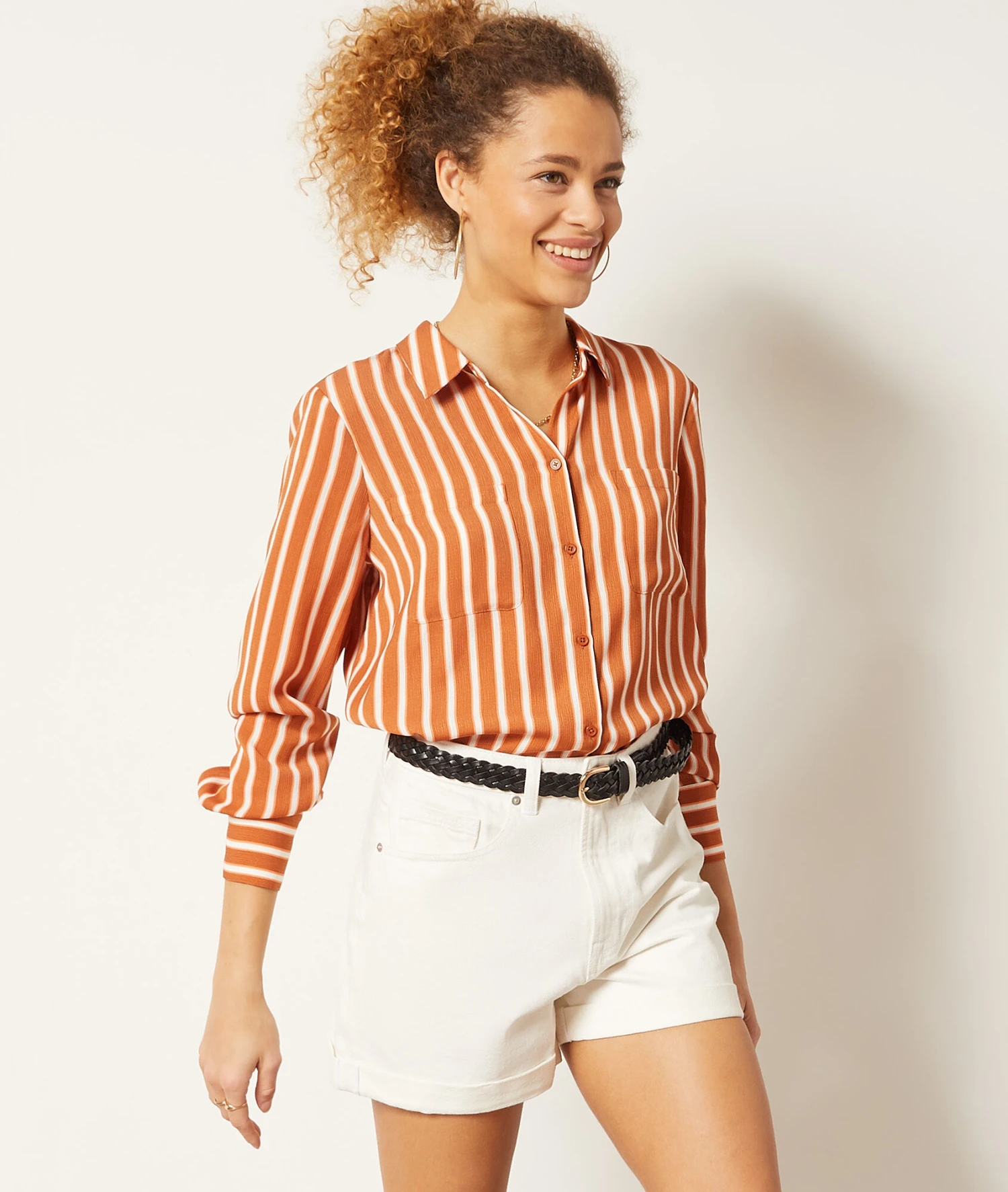 Chemisier à Rayures 5 Chemisier à Rayures – Image 5