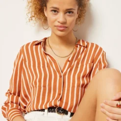 Chemisier à Rayures