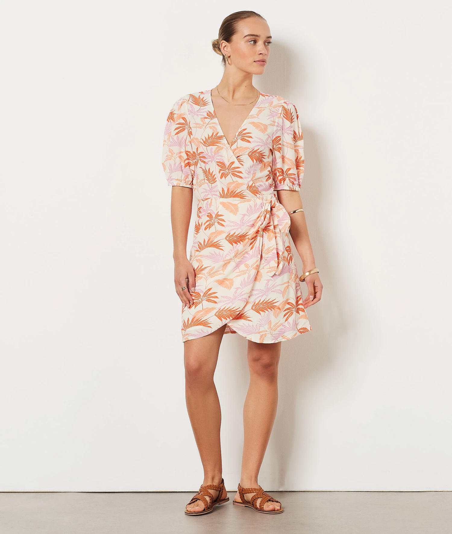 Robe Portefeuille Imprimée 3 Robe Portefeuille Imprimée – Image 3