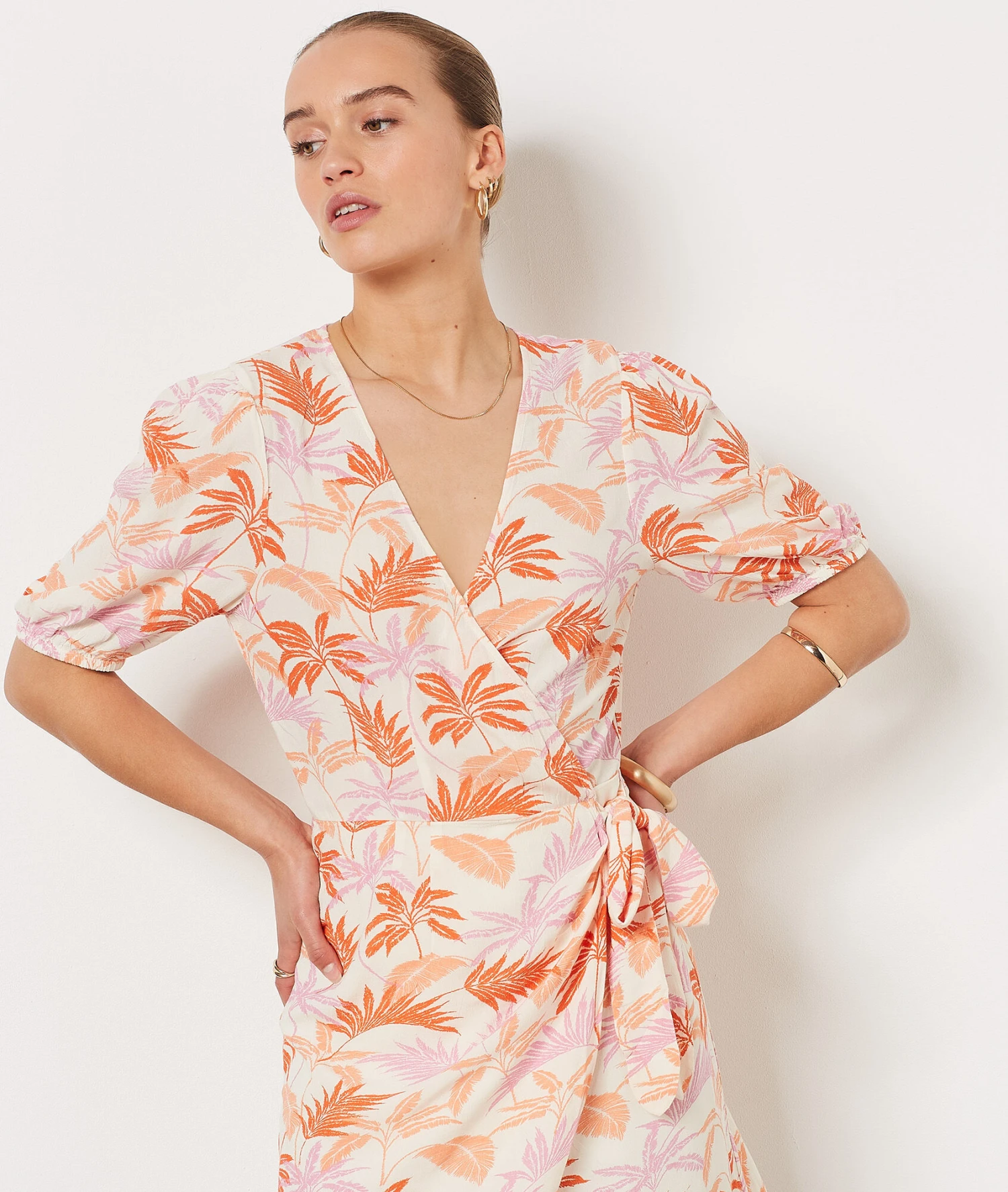 Robe Portefeuille Imprimée 5 Robe Portefeuille Imprimée – Image 5