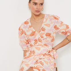 Robe Portefeuille Imprimée