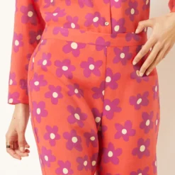 Pantalon De Pyjama Satiné Imprimé -Magasin De Lingerie Etam 654139718 b