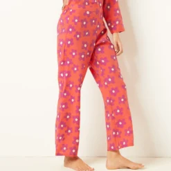 Pantalon De Pyjama Satiné Imprimé -Magasin De Lingerie Etam 654139718 c