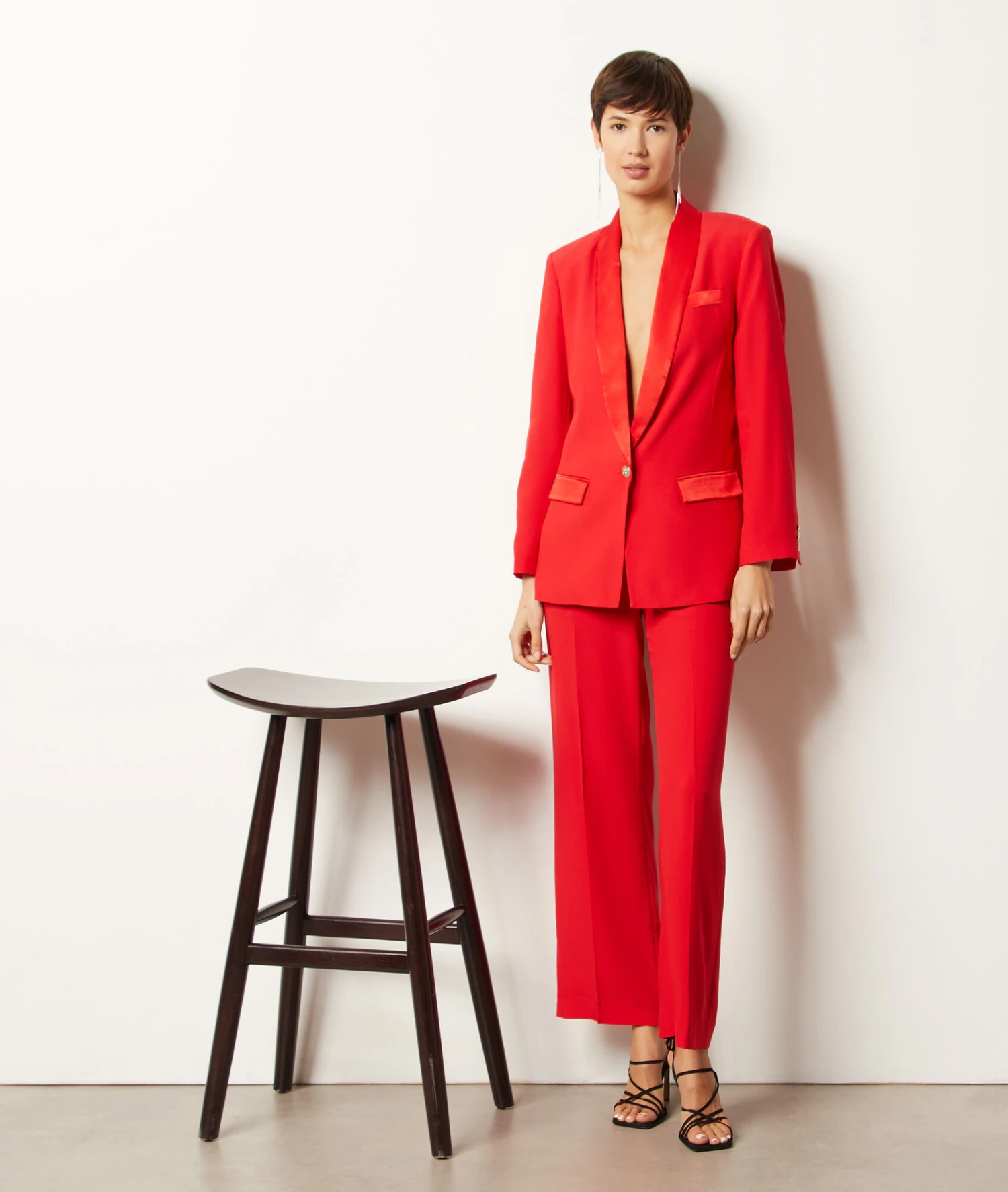 Pantalon Tailleur Coupe Large 3 Pantalon Tailleur Coupe Large – Image 3