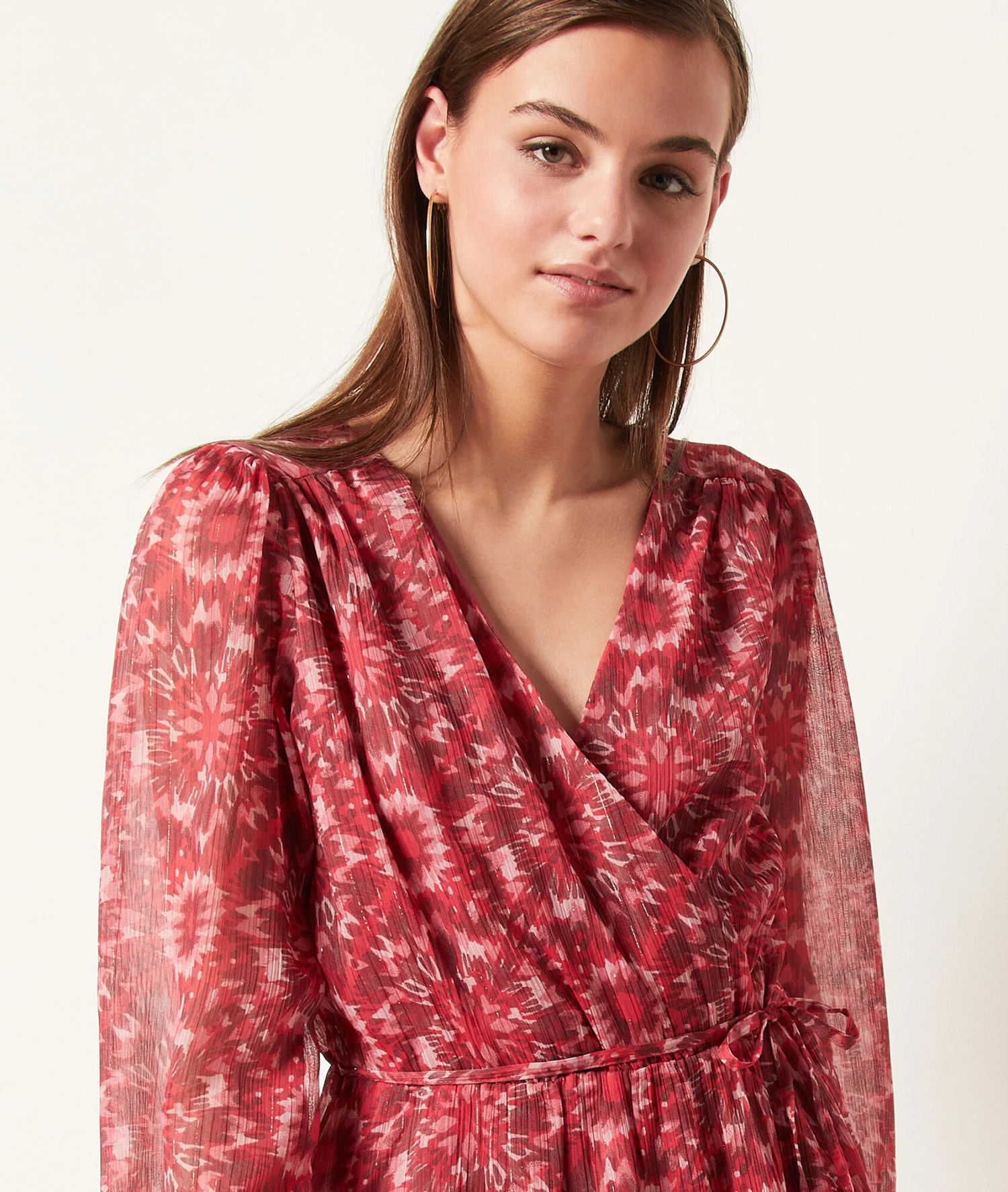 Robe Cache Coeur Imprimée 4 Robe Cache Coeur Imprimée – Image 4