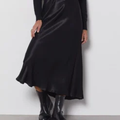 Jupe Longue Satiné -Magasin De Lingerie Etam 654202905 b