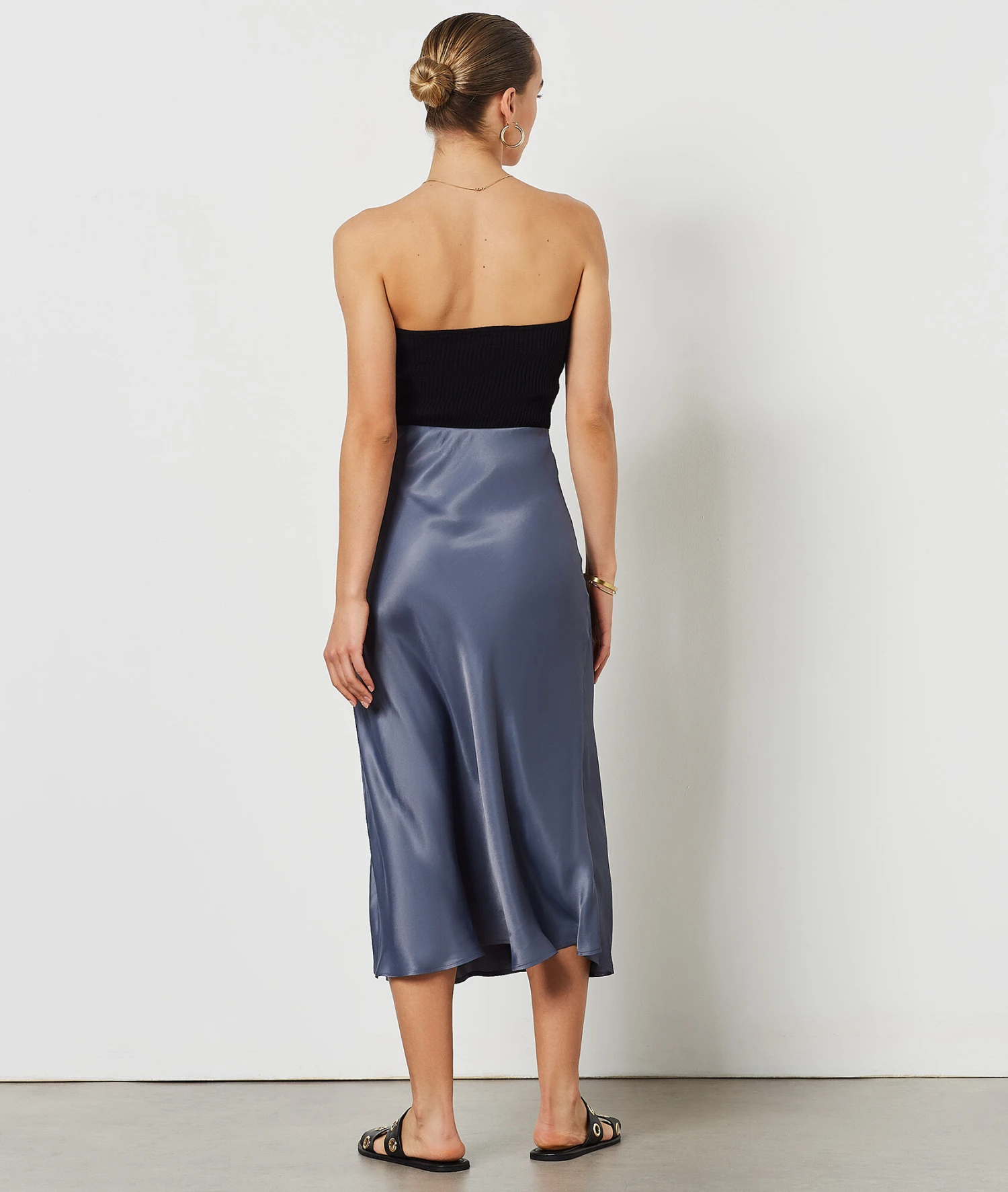 Jupe Longue Satinée 2 Jupe Longue Satinée – Image 2