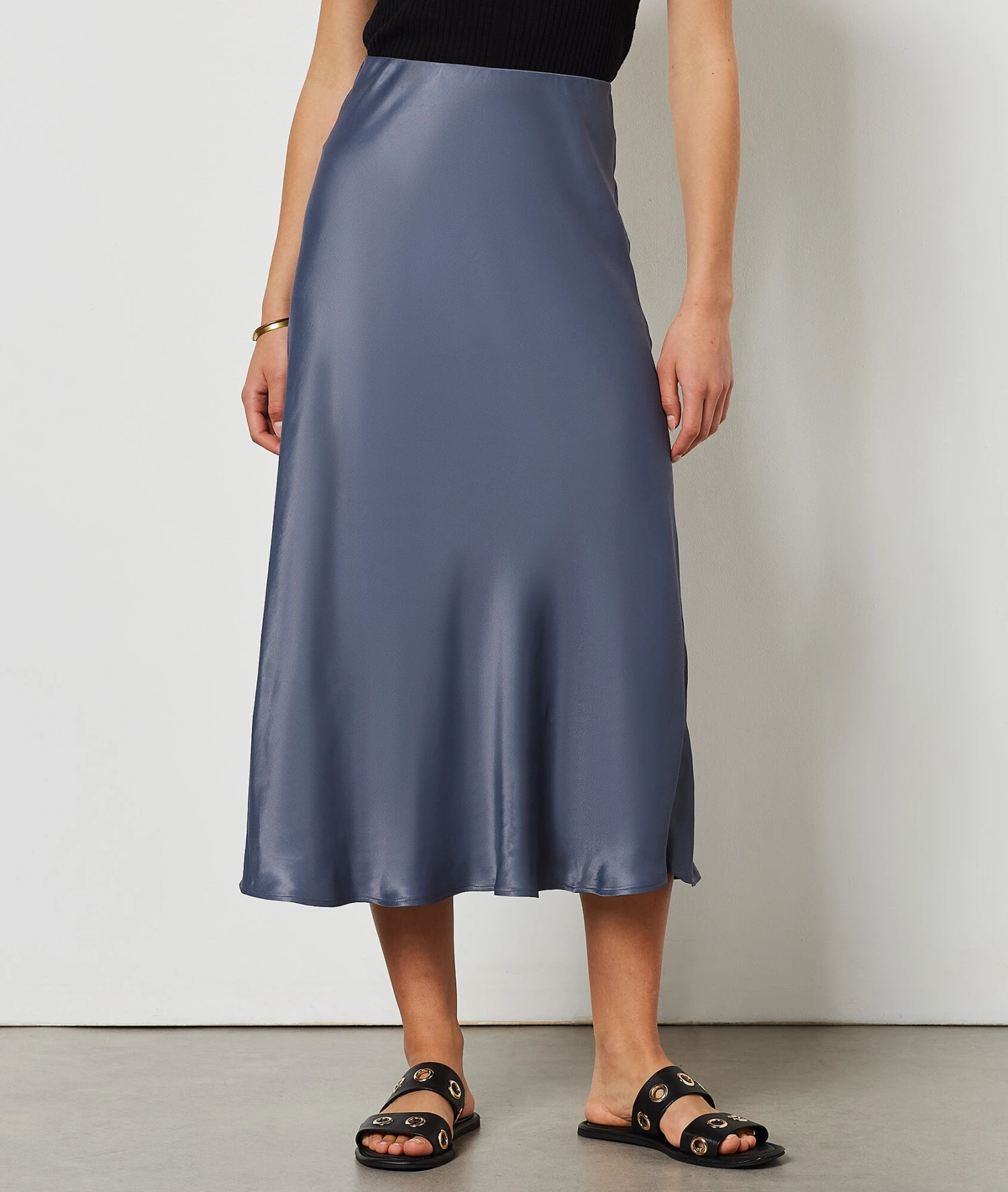 Jupe Longue Satinée 5 Jupe Longue Satinée – Image 5