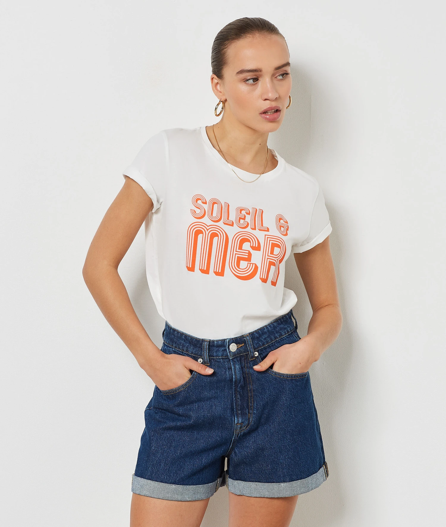 T-shirt Imprimé 100% Coton 4 T-shirt Imprimé 100% Coton – Image 4