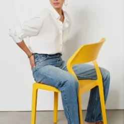 Jean Coupe Large 100% Coton -Magasin De Lingerie Etam 654219522 b