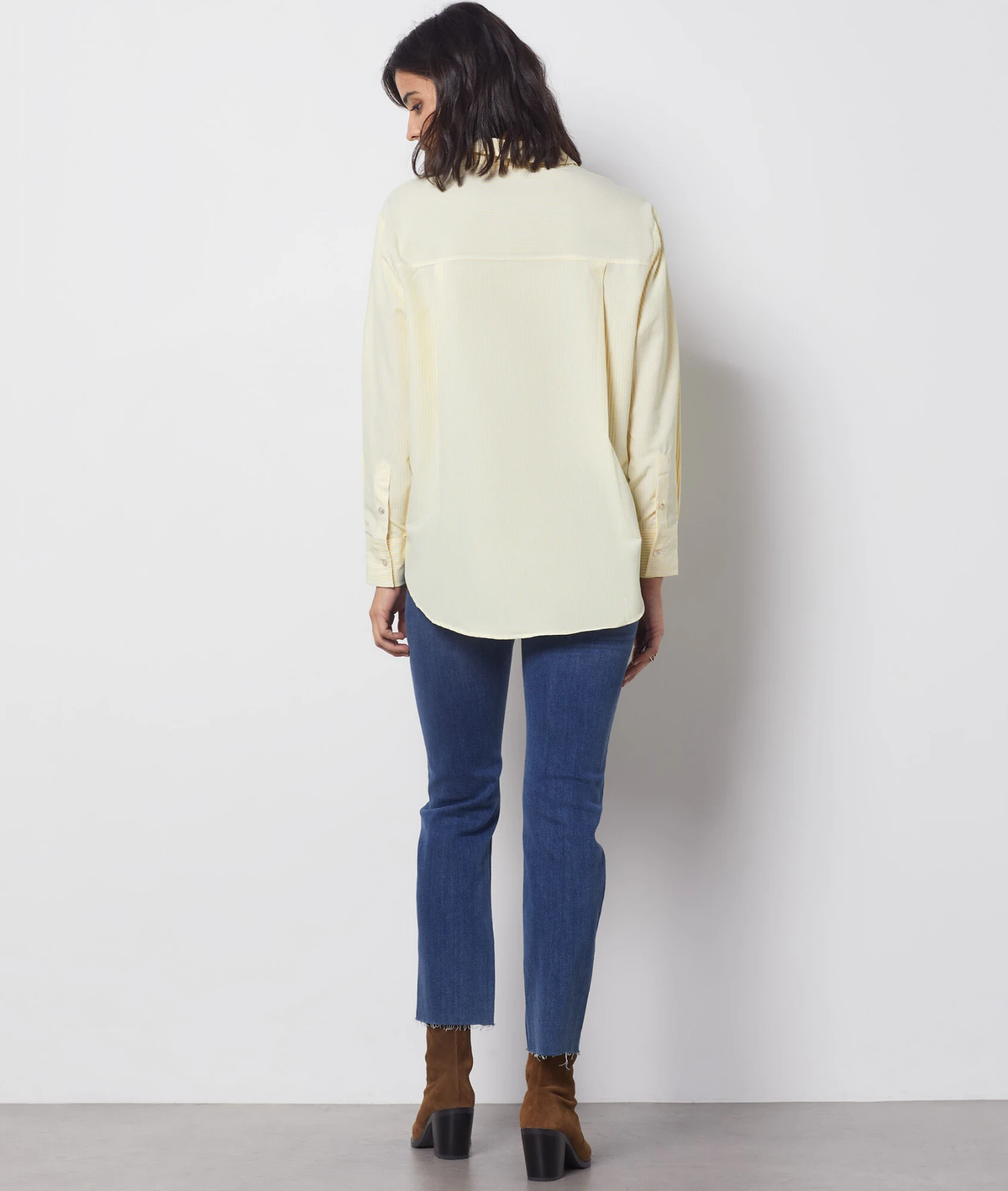 Chemise En Coton Mélangé 2 Chemise En Coton Mélangé – Image 2