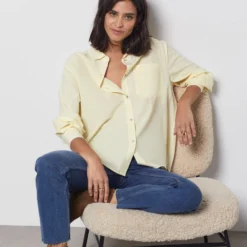 Chemise En Coton Mélangé